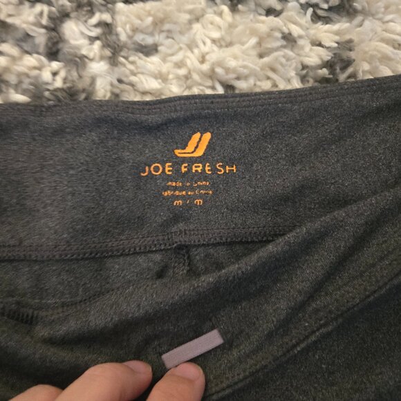 Joe Fresh Activewear Athletic Shorts Heather Gray Running Gym Medium EUC - Picture 2 of 2